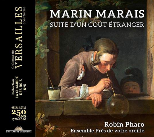 Suite d'un goût étranger - CD Audio di Marin Marais,Robin Pharo