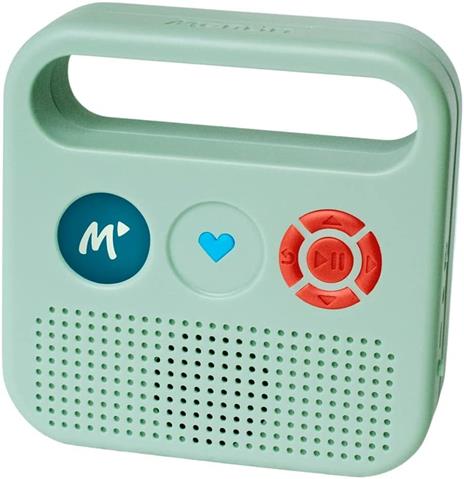 Merlin - Altoparlante senza onde, colore: Verde mandorla - 3