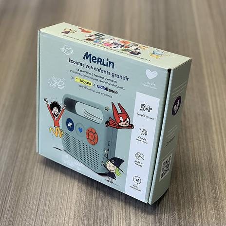 Merlin - Altoparlante senza onde, colore: Verde mandorla - 5