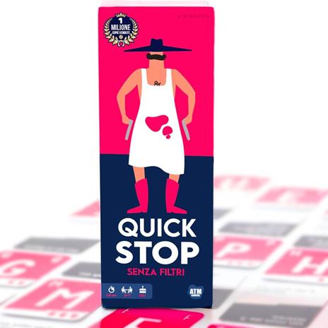 Quickstop Senza Filtri. Gioco da tavolo