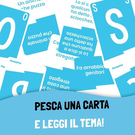 ATM Gaming QUICKSTOP Kids - Gioco di Carte - Età 7+ - Da 2 a 7 Giocatori Gioco da Tavolo - Italiano - 4