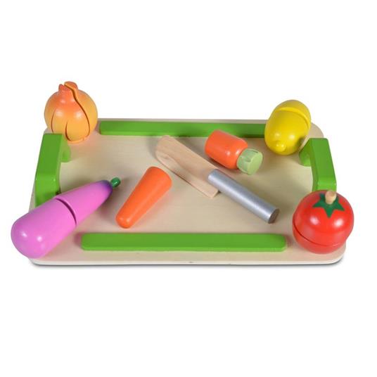 Set Di Verdura Da Taglio In Legno  4308 - 2