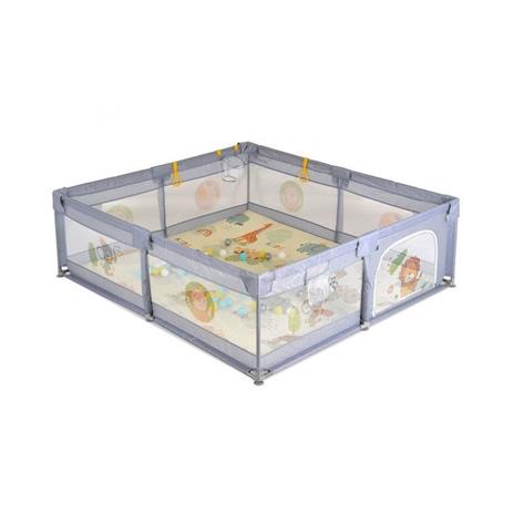 BOX PER BAMBINI GAME ZONE GRIGIO 150X200 CM CON ACCESSORI   21036