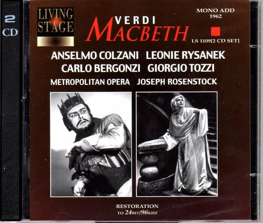 Macbeth - CD Audio di Giuseppe Verdi