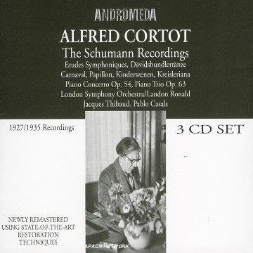 Schumann Recordings - CD Audio di Robert Schumann,Alfred Cortot