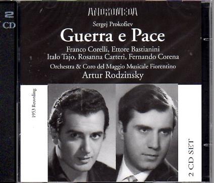 War And Peace - CD Audio di Sergei Prokofiev