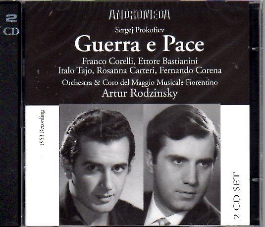 War And Peace - CD Audio di Sergei Prokofiev