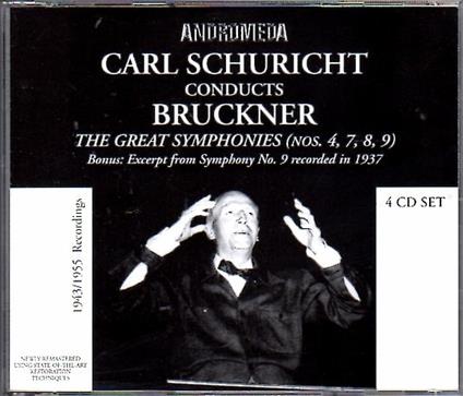Symphonies No.4, 7-9 - CD Audio di Anton Bruckner