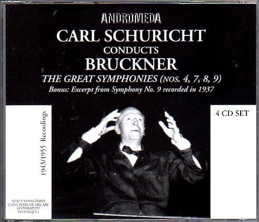 Symphonies No.4, 7-9 - CD Audio di Anton Bruckner