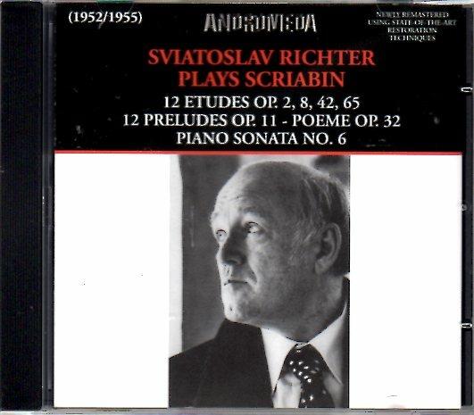 Sviatoslav Richter Plays - CD Audio di Alexander Scriabin