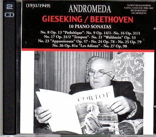 Beethoven.10 Piano Sonate - CD Audio di Walter Gieseking