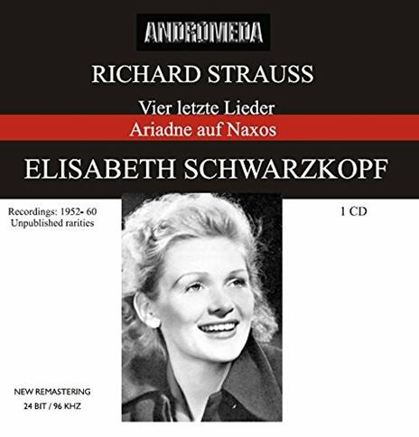 Vier Letzte Lieder-Ariadn - CD Audio di Richard Strauss