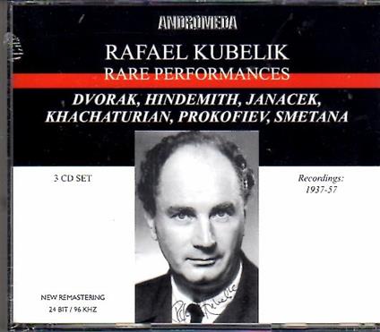 Rare Performances - CD Audio di Rafael Kubelik