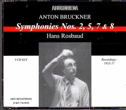 Sinfonie N.2, N.5, N.7, N.8 - CD Audio di Anton Bruckner
