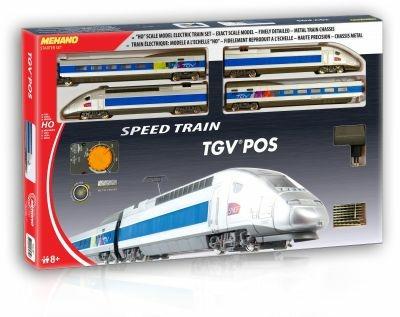Mehano 58571 Starter Kit Treno Convoglio Ferroviario H0 Tgv Pos Della Sncf - 4