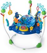 Baby Einstein, Centro Attività Neptune's Ocean Discovery con 15 giocattoli interattivi multilingue, luci e musica, altezza regolabile, seduta girevole a 360°