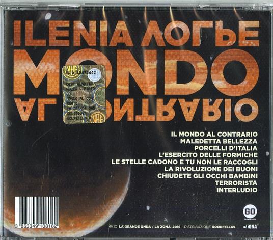 Mondo al contrario - CD Audio di Ilenia Volpe - 2