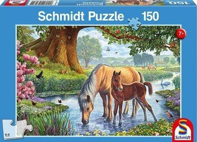 Puzzle 150 pezzi Cavalli Nel Torrente - 4
