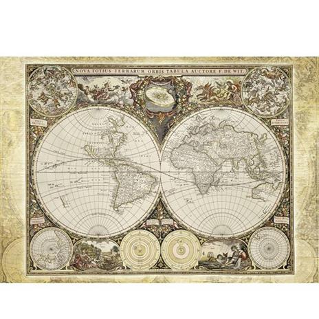 Puzzle 2000 pezzi Mappamondo Storico