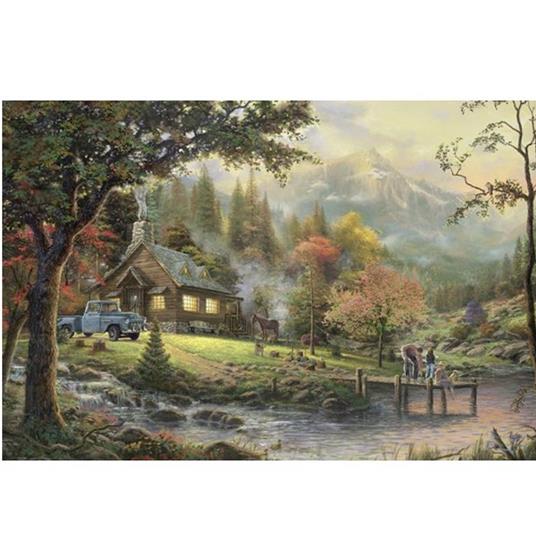 Ceaco Puzzle Thomas Kinkade 750 Pezzi - Celebrazione Dell'Amore: La Sirenetta