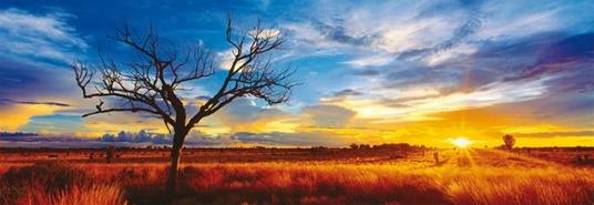 Puzzle Panorama da 1000 Pezzi. Mark Gray: Desert Oak al Tramonto, Australia - 3