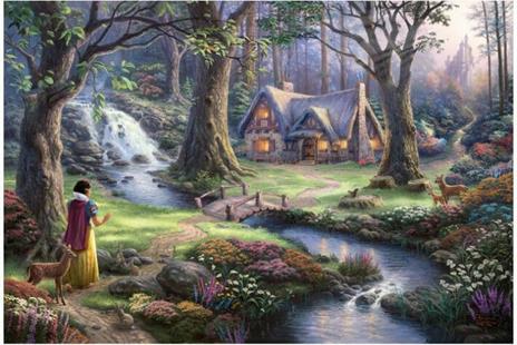 Puzzle 1000 pezzi Biancaneve, Disney - 3