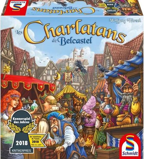 Gioco da tavolo - SCHMIDT SPIELE - I ciarlatani di Belcastel