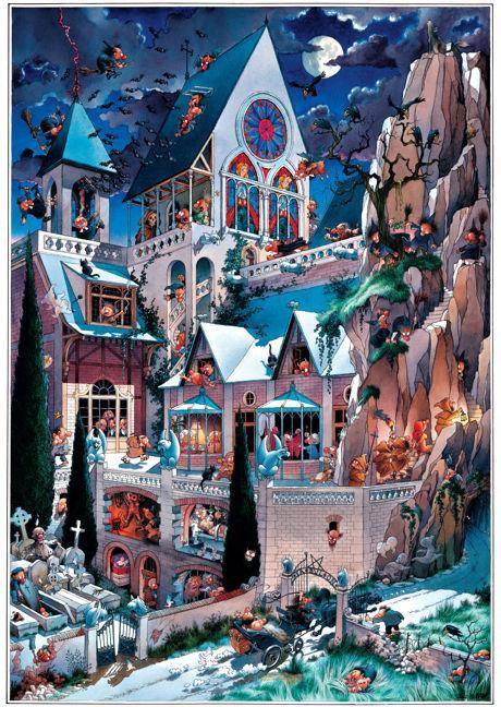 Puzzle Castle of Horror Loup