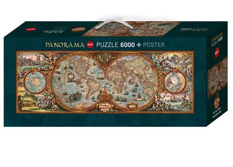 Puzzle The World Hemisphere Map - 2