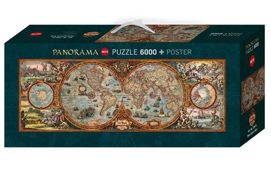 Puzzle The World Hemisphere Map