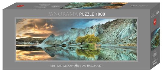 Puzzle 1000 pz Panorama - Blue Lake, AvH