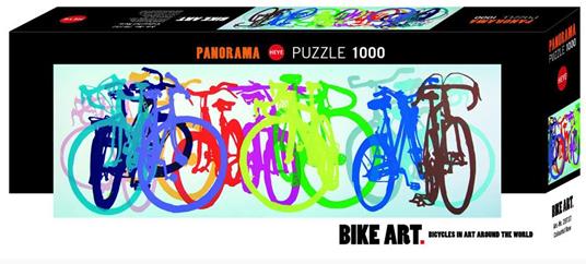 Puzzle 1000 pz Panorama - Colourful Row, AvH - 2