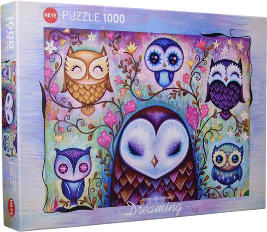 Puzzle 1000 pz - Great Big Owl, Dreaming