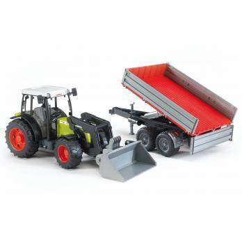 Trattore Claas Nectis con benna (02112)