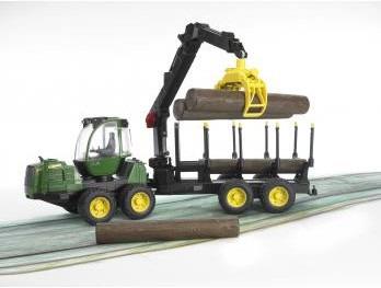 Trattore John Deere Trasporto Tronchi - 5