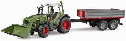 Trattore Fendt Vario 211 con benna e rimorchio (02182)