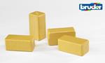 4 Balle di paglia quadre (02342)