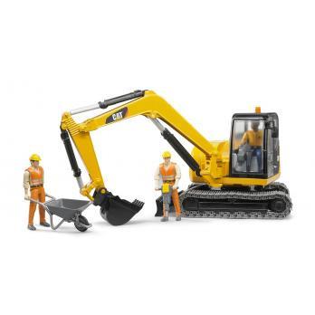 Cat Mini Scavatore con Operaio - 6