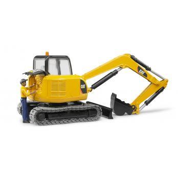 Cat Mini Scavatore con Operaio - 7