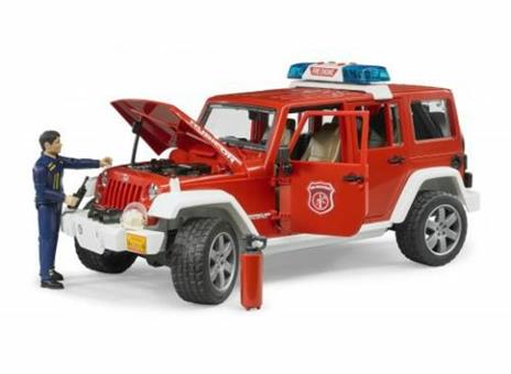 Jeep Wrangler Unlimited Rubicon Pompieri Luci Suoni E Pompiere - 4