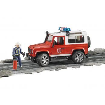 Land Rover Defender Pompieri Bruder - 10