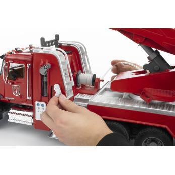 Camion Mack Pompieri con scala (02821) - 6