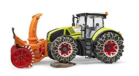 Claas Trattore Axion 950 con Catene e Fresa Neve - 5