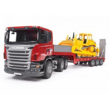 Camion Scania + Bulldozer Cat - 3