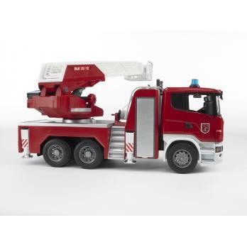 Camion Scania dei Pompieri con scala (03590) - 10