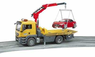 Man Tgs Trasporto Bruder Roadster Con Luci E Suono - 3