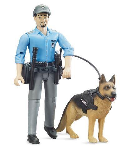 Bruder (62150) Poliziotto C/Cane - 2