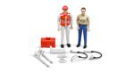 Bruder 62710. Personaggi Con Accessori Ambulanza