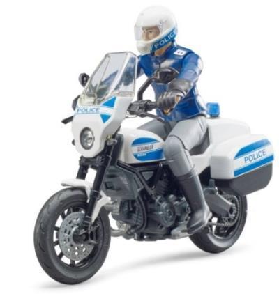 Moto Ducati Scrambler polizia - 5