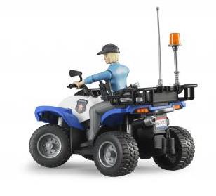 Quad Polizia Con Poliziotta E Accessori (63010) - 4